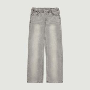 [행텐 틴즈]여아 풀밴딩 세미와이드 데님팬츠-HC144701WP11848