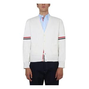 라프리마 톰브라운 코튼 밀라노 스티치 암밴딩 브이넥 가디건 MKC310A Y3007 100