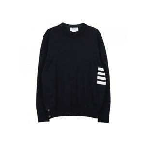 라프리마 톰브라운 4바 스트라이프 저지 스티치 코튼 풀오버 MKA543A Y3043 415