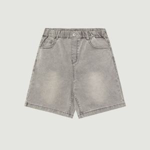 [행텐 틴즈]여아 풀밴딩 4부 하프 데님팬츠-HC144701WL11850