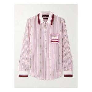 라프리마 구찌 프린트 실크 셔츠 818456 ZASNN 9779