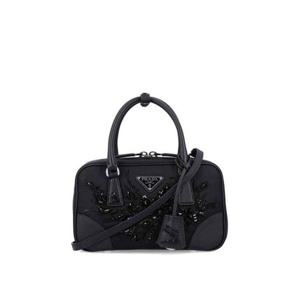 라프리마 프라다 비즈 장식 토트백 1BB121 VTRO 2C4Q F0632