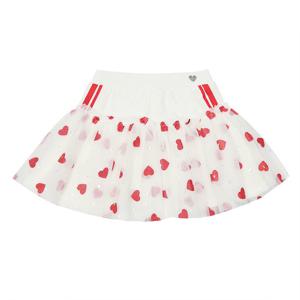 [프렌치캣(백)]WH 하트 샤 스커트 (Q52DAS020)