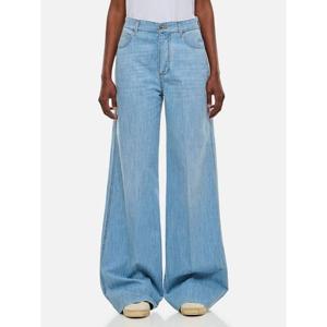 라프리마 보테가베네타 라이트 블리치 와이드 레그 데님 771871 V3N60 4946