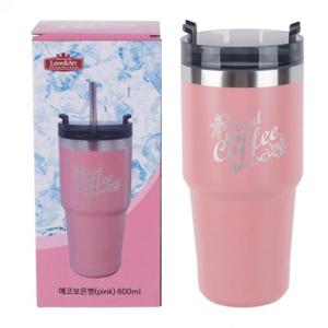 [주방] 에코 보온병 핑크 600ml 307197