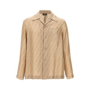 라프리마 펜디 FF 실크 셔츠 FS1300 AKEE F0GQK