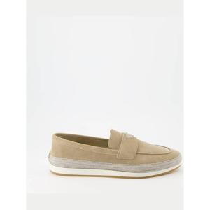 라프리마 프라다 삼각로고 스웨이드 슬립온 2DG134 054 F0F24