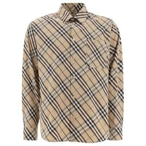 라프리마 버버리 릴렉스 핏 체크 코튼 셔츠 릴랙스 8105202