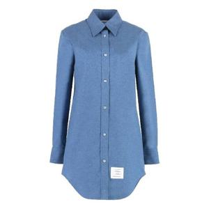 라프리마 톰브라운 RWB 스트라이프 버튼 다운 셔츠 드레스 FDSE33A F0351 440