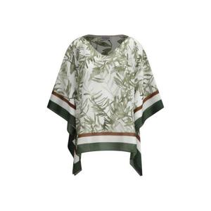 26 SS 브루넬로 쿠치넬리 올오버 프린트 브이넥 블라우스 C6001 MQ992FA902