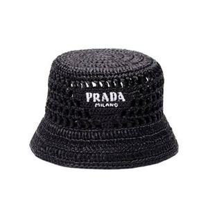 라프리마 프라다 라피아 버킷햇 1HC137 2C2T F0002