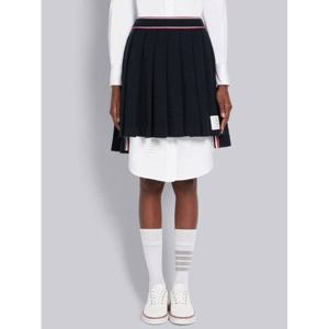 라프리마 톰브라운 유니버시티 스트라이프 플리츠 미니 스커 FJK091A F0302 415