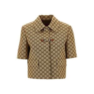 라프리마 구찌 GG 홀스빗 캔버스 자켓 820434 Z8BZF 2580