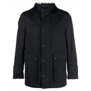 라프리마 톰브라운 나일론 테크 스냅 프론트 레인파카 MOT078A F0185 415