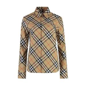 라프리마 버버리 체크 코튼 셔츠 8087629