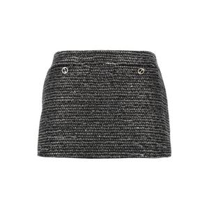 라프리마 구찌 스트라이프 트위드 미니 스커트 800174 ZAQ9N 1138