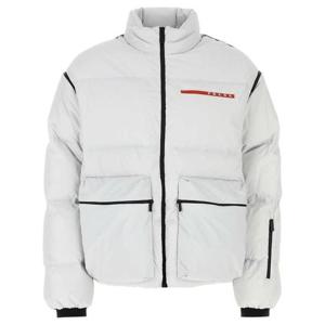 라프리마 프라다 라이트 나일론 컨버터블 다운 재킷 SGB800 S202 1T2Y F0K74