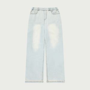 [행텐 틴즈]행텐틴즈 여아 사이드 핀턱 쿨 와이드 데님팬츠_261(14520-155-406-10)