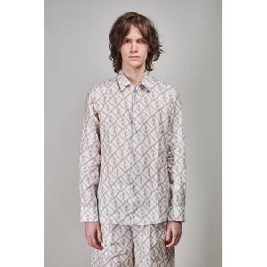 라프리마 펜디 FF 린넨 셔츠 리넨 FS0585 AN0K F18DO