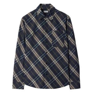 라프리마 버버리 릴렉스 핏 체크 코튼 셔츠 릴랙스 8105201