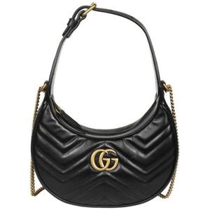 라프리마 구찌 GG 마몽 하프문 미니백 699514 DTDHT 1000