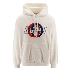 라프리마 구찌 코튼 저지 후드 스웨트셔츠 770839 XJGA2 9314