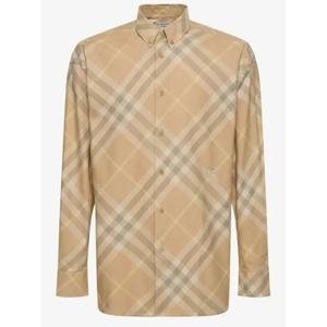 라프리마 버버리 체커드 코튼 셔츠 체크 8082194