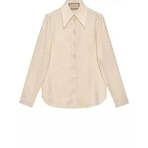 라프리마 구찌 GG 실크 크레이프 셔츠 720539 ZAISQ 9205