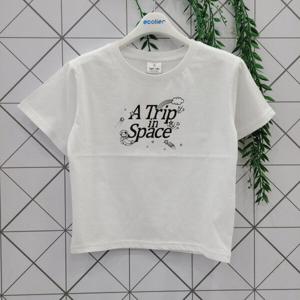 [에꼴리에]3부 스페이스 레터링티 24PT454_GN