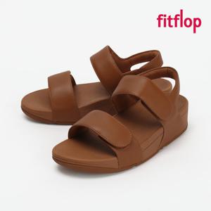 핏플랍 샌들 루루 어드저스터블 레더 백 스트랩 여성 라이트 탄 FV8-592