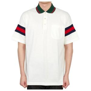 라프리마 구찌 웹 코튼 저지 폴로 713997 XJETR 9088