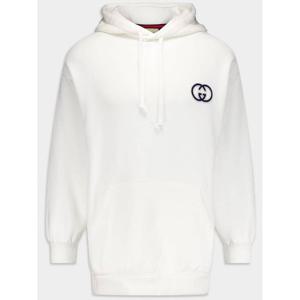 라프리마 구찌 코튼 저지 후드 스웨트셔츠 753595 XJFV9 9088