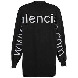 라프리마 발렌시아가 로고 자수 스웨트셔츠 739027 TOVO1 8151