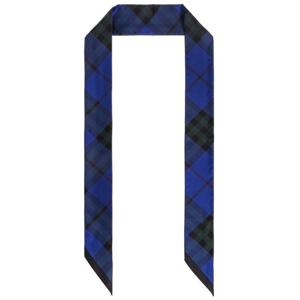 라프리마 버버리 스키니 체커드 실크 스카프 체크 8083558