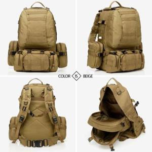팩팬 대용량배낭 군배낭 55L 카멜베이지