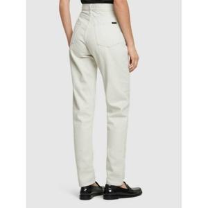 라프리마 생로랑 화이트 데님 진 614443 Y07WA 9771