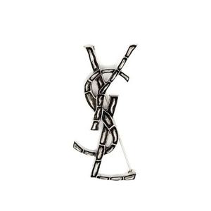 라프리마 생로랑 YSL 오피움 크로커다일 브로치 470371 Y1500 8142