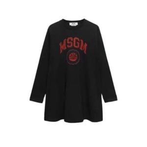 라프리마 엠에스지엠 로고 프린트 긴팔 티셔츠 3741MDA78 247798 99