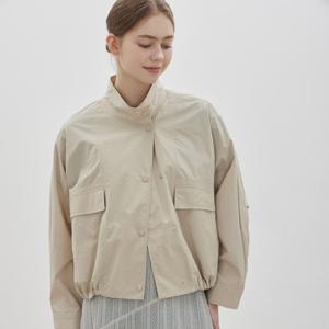 [씨씨콜렉트] 하이넥 드로우스트링 점퍼_C262MSJ031