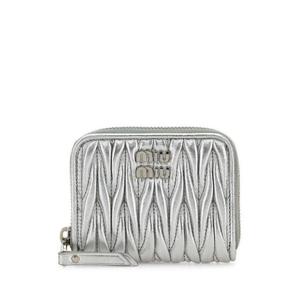 라프리마 미우미우 마테라쎄 나파 가죽 동전 지갑 5MM268 AFPP F0118