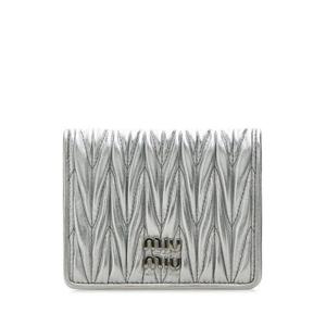 라프리마 미우미우 마테라쎄 나파 가죽 반지갑 5MV204 AFPP F0118