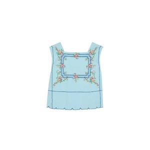 26 SS 프리피플 플로럴 자수 스퀘어 넥 탑 OB2222672S26 TP452336610