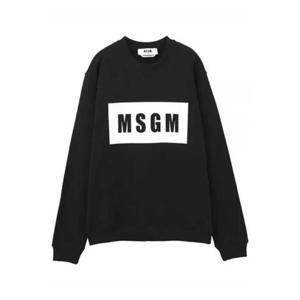 라프리마 엠에스지엠 박스 로고 코튼 스웨트셔츠 2000MM523 200001 99