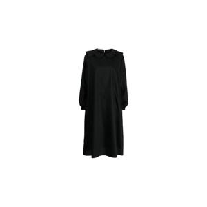 26 SS 라프시몬스 라운드 칼라 미디 드레스 222W452BLACK00 TP452328839