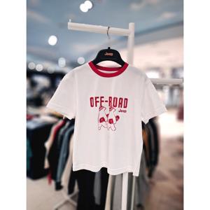 [지프키즈] 가정의달 셋업 링거 반팔티 KR2TSU595 RD