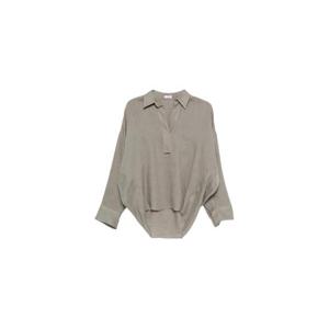 26 SS Brunello Cucinelli 리넨 블라우스 MA698MQ705C1063 TP452344818