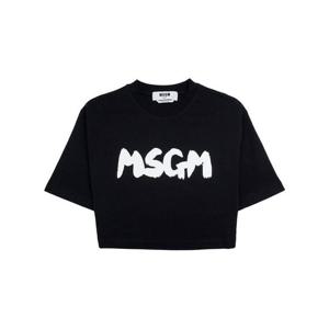 라프리마 엠에스지엠 클라우드 로고 크롭 티셔츠 3641MDM100 247002 99