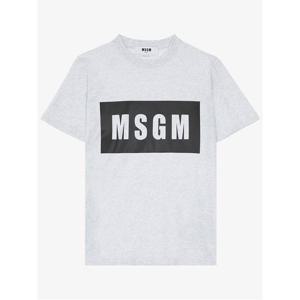 라프리마 엠에스지엠 박스 로고 반팔 티셔츠 2000MDM520 200005 94