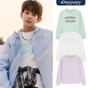 디스커버리키즈 DKRL12061 키즈 그래픽 긴팔티셔츠