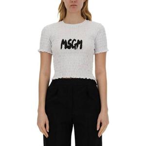 라프리마 엠에스지엠 클라우드 로고 엠보스드 티셔츠 3641MDM105 247002 01